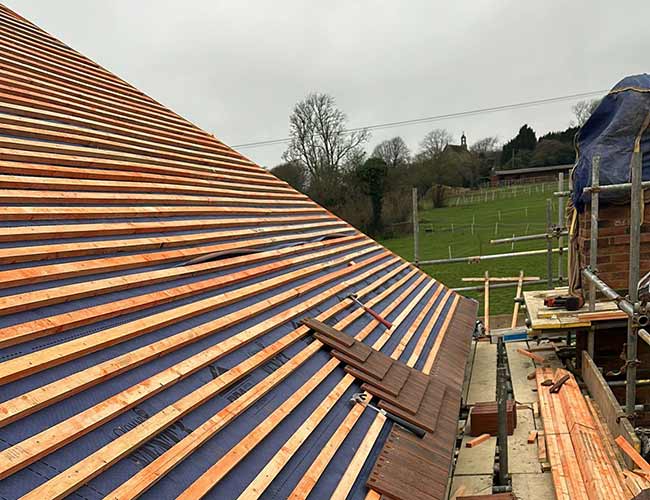 Re roofingjob in Canterbury